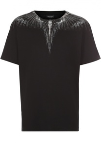 Хлопковая футболка с принтом Marcelo Burlon
