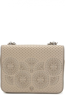 Сумка Zoey Mini с перфорацией Tory Burch