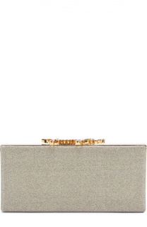 Металлизированный клатч Celeste Jimmy Choo