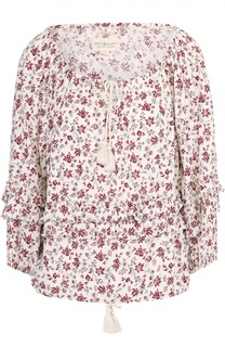 Укороченный топ свободного кроя с вырезом на кулиске Denim&amp;Supply by Ralph Lauren