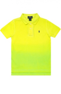 Хлопковое поло с короткими рукавами Polo Ralph Lauren