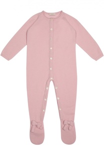 Комбинезон из кашемира с бантами Baby T