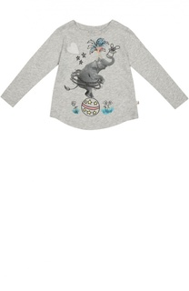 Футболка с длинным рукавом и принтом Stella McCartney