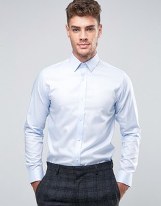 Узкая рубашка из 100% хлопка Jack &amp; Jones Premium - Синий