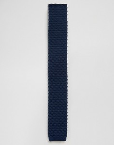 Темно-синий трикотажный галстук Feraud - Темно-синий