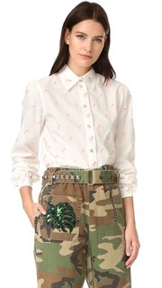 Рубашка из хлопка с фламинго Marc Jacobs