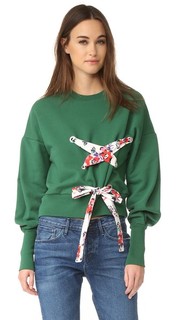 Толстовка с крест-накрест Msgm