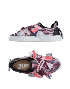 Низкие кеды и кроссовки Msgm