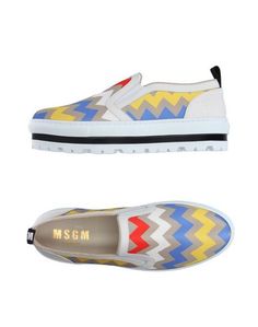 Низкие кеды и кроссовки Msgm