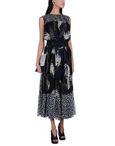 Длинное платье Sacai