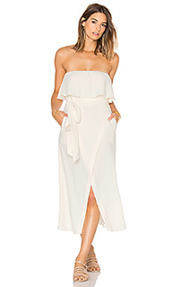 Solid strapless dress - Vix Swimwear