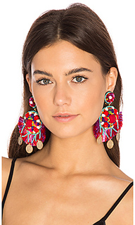Крупные серьги стейтмент - Ranjana Khan