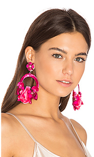 Flower hoop earring - Ranjana Khan