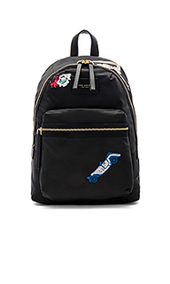 Nylon biker vintage collage backpack - Marc Jacobs