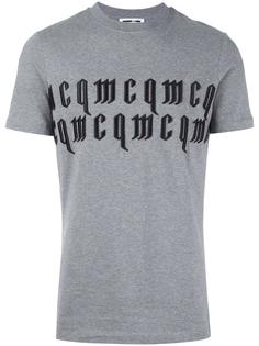 футболка с вышивкой логотипа McQ Alexander McQueen