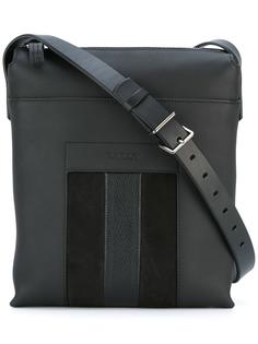 stripe detail messenger bag Bally