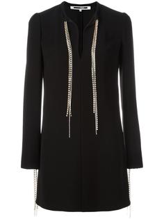 diamanté tie dress McQ Alexander McQueen