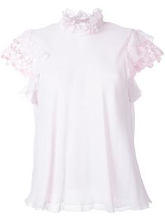 pleated collar blouse Giambattista Valli