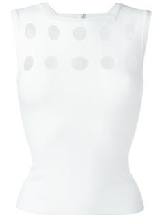 square neck top Alaïa