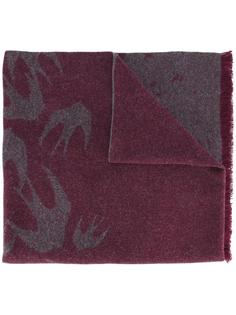 swallow jacquard scarf  McQ Alexander McQueen