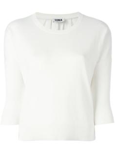 three-quarters sleeve sweatshirt Sonia By Sonia Rykiel