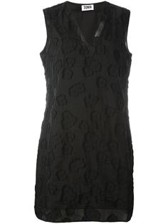 sheer detailing shift dress Sonia By Sonia Rykiel