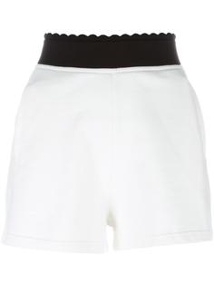 logo embroidered jersey shorts McQ Alexander McQueen