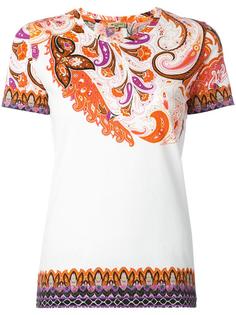 abstract print T-shirt Etro