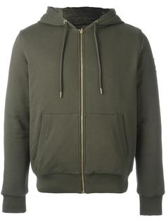 padded hooded jacket Moncler Gamme Bleu