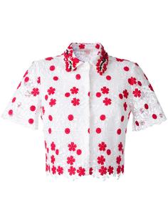 embroidered detail shirt  Giambattista Valli