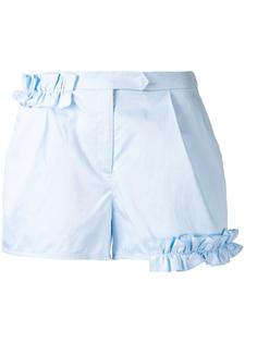 ruffled trim shorts  Paskal