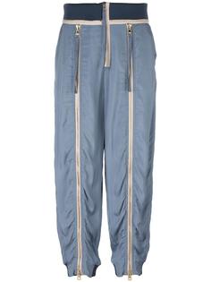 спортивные брюки с молниями Chloé