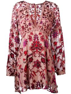 платье 'Sunset Floral' For Love And Lemons