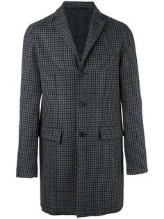 клетчатое пальто Aspesi