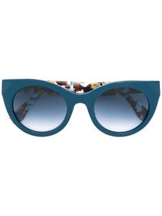 солнцезащитные очки с узором Fendi