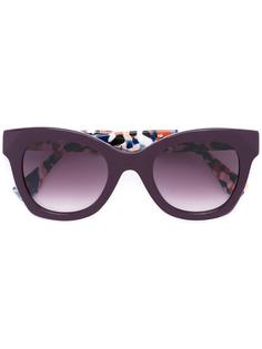 солнцезащитные очки с гранитным узором Fendi