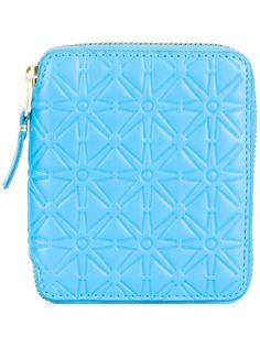 кошелек для карт с тисненым цветочным узором Comme Des Garçons Wallet