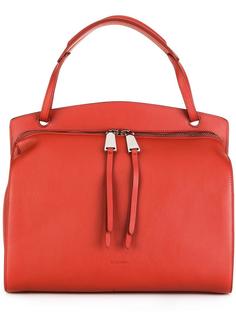 large zip tote  Jil Sander