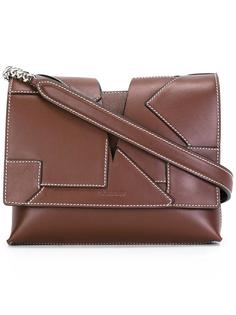 stitched panel cross-body bag  Jil Sander