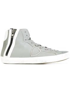 side zip high top sneakers Philippe Model