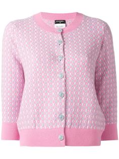 three-quarter sleeve cardigan Chanel Vintage