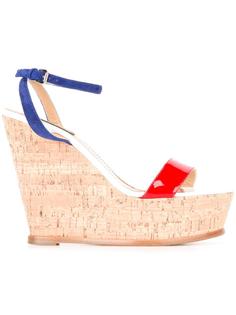 crisscross strap wedge sandals Dsquared2