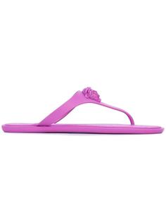 Medusa Palazzo thong sandals Versace