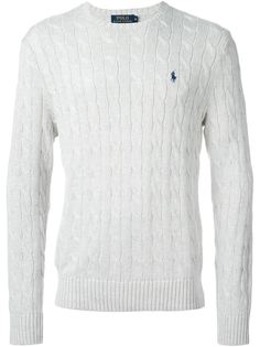 свитер вязки косичкой Polo Ralph Lauren