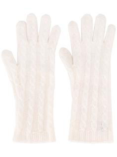 cable-knit gloves  Chanel Vintage