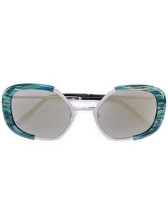 солнцезащитные очки в круглой оправе Cutler &amp; Gross