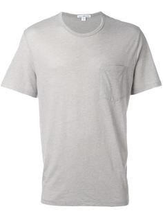 футболка с нагрудным карманом James Perse