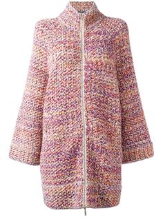 woven cape coat  Chanel Vintage