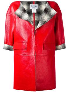 leather jacket  Chanel Vintage