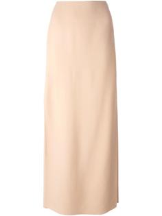 длинная юбка с завышенной посадкой Lanvin